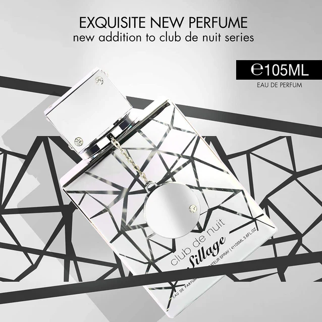 Armaf Club De Nuit Sillage For Unisex Eau de Parfum Spray, 3.6 Ounce