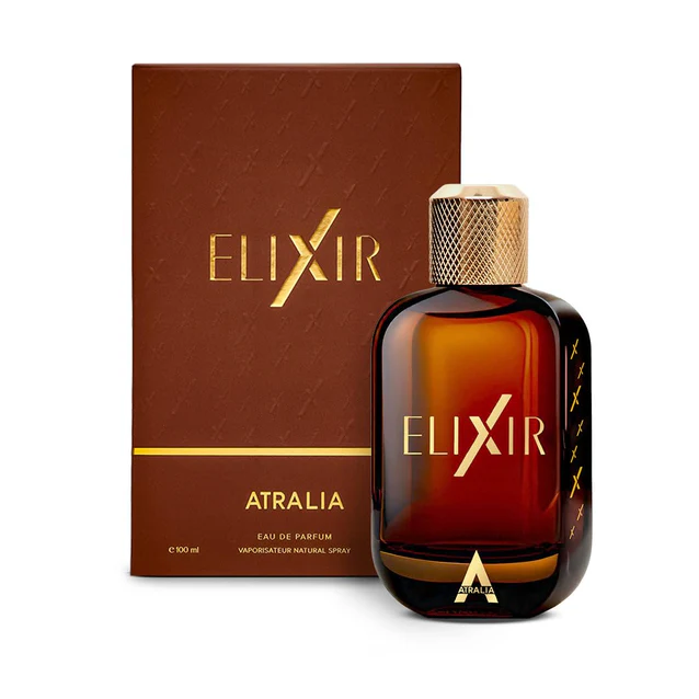 Atralia Elixir Eau De Parfum for Men 100Ml 3.4Oz - Luxurious and Long Lasting Fragrances with Notes of Fougere and amber - Best Alternative for Le Male