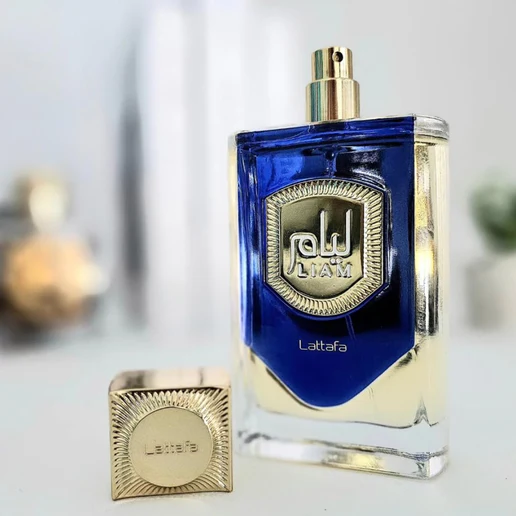 Lattafa Perfumes Liam Blue Shine EDP Spray 100ML (3.4 OZ), Refreshing and Aromatic Fragrances for Men & Women.